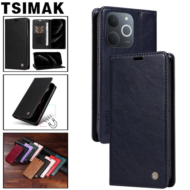 Realme Note 50 - Casing Ponsel Kulit untuk Realme P3
