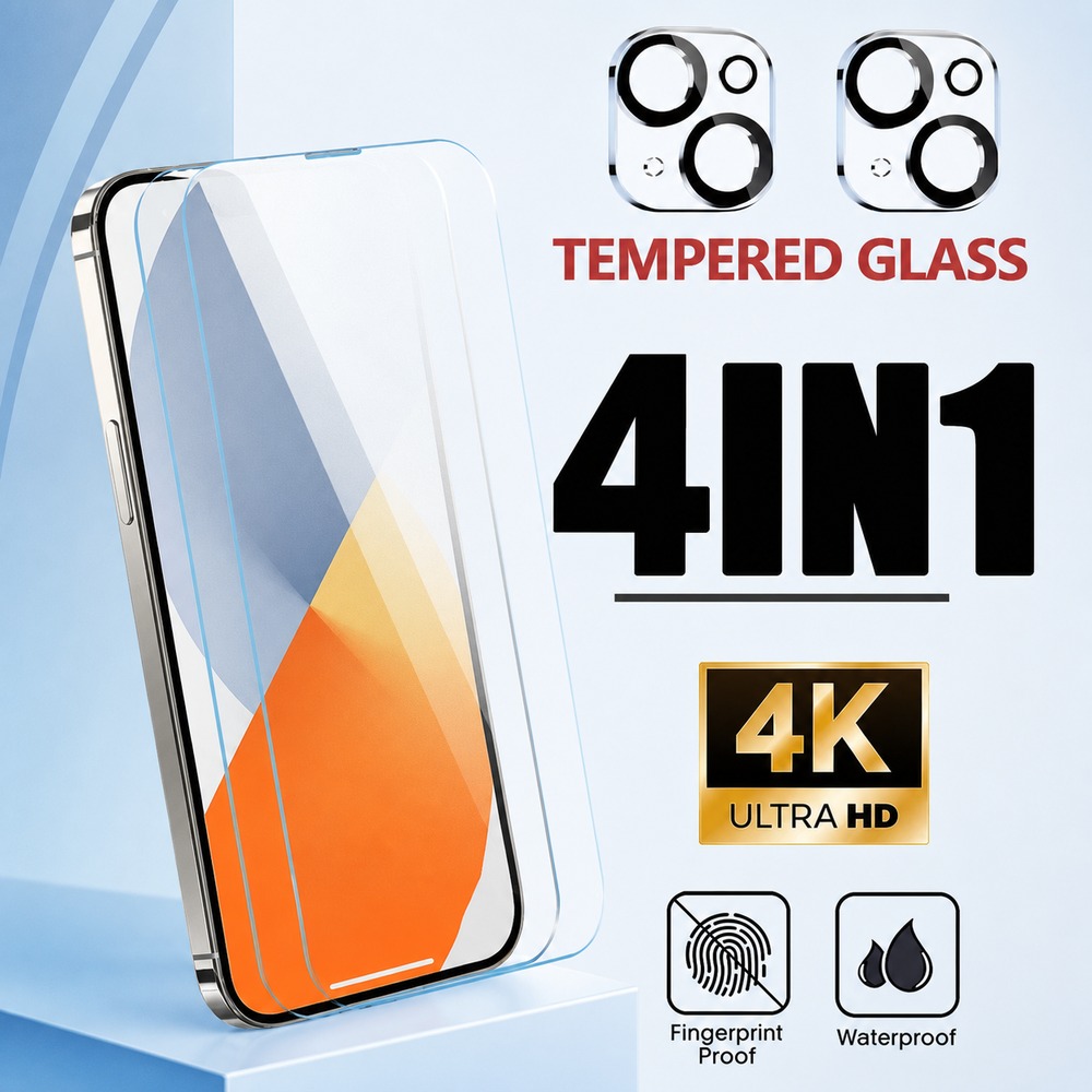 Realme Gt 6 - 2+2PCS Kaca Tempered Untuk Realme GT