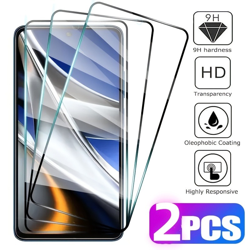 Oppo Reno 12 - 2 Pak Pelindung Layar Kaca Tempered
