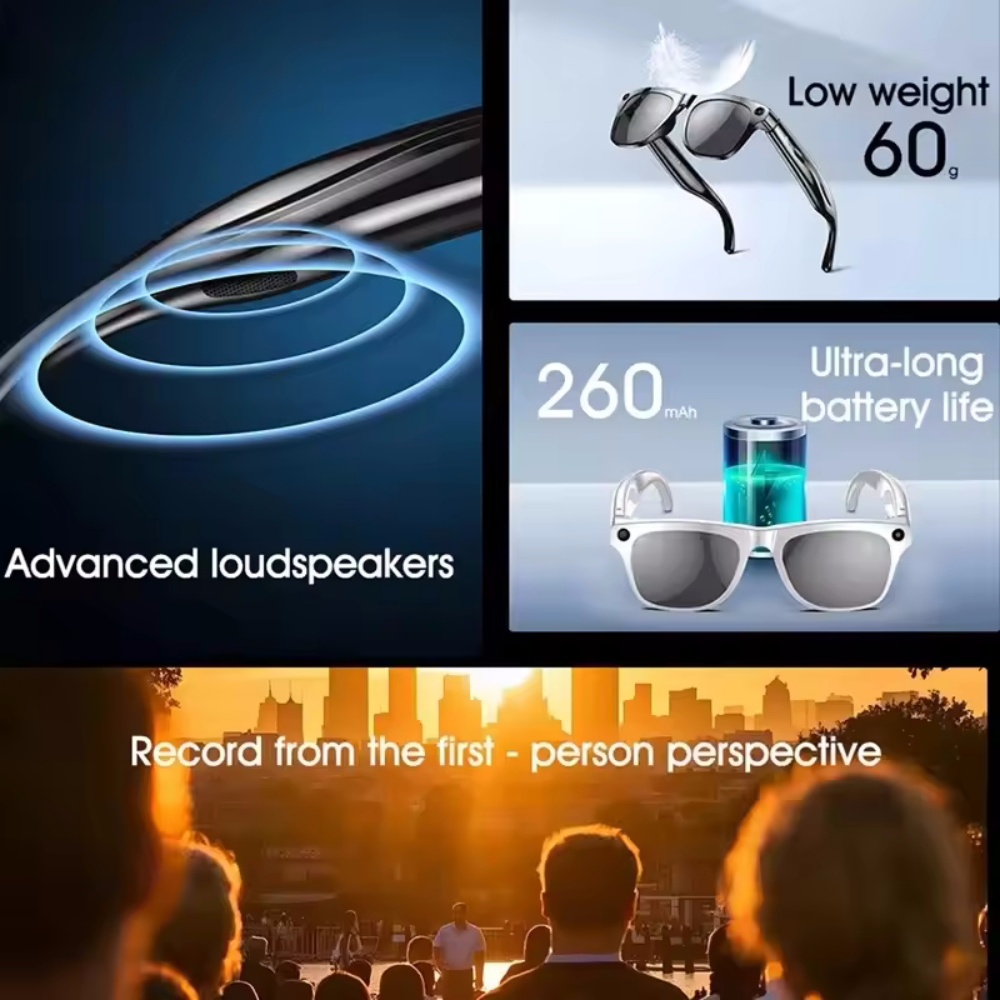 Kacamata Pintar Kamera AI HD K - Smart Glasses Lens ulasan dan harga