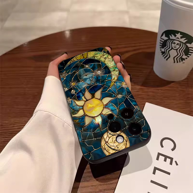 Casing HP Estetis Motif Mataha - Samsung Galaxy A55 ulasan dan harga