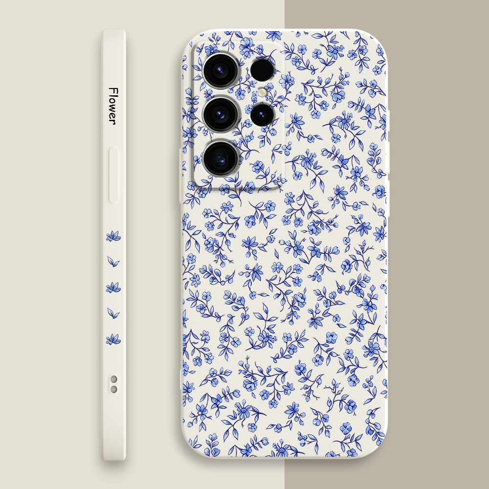 Casing Ponsel Motif Bunga Terp - Samsung Galaxy S25 ulasan dan harga