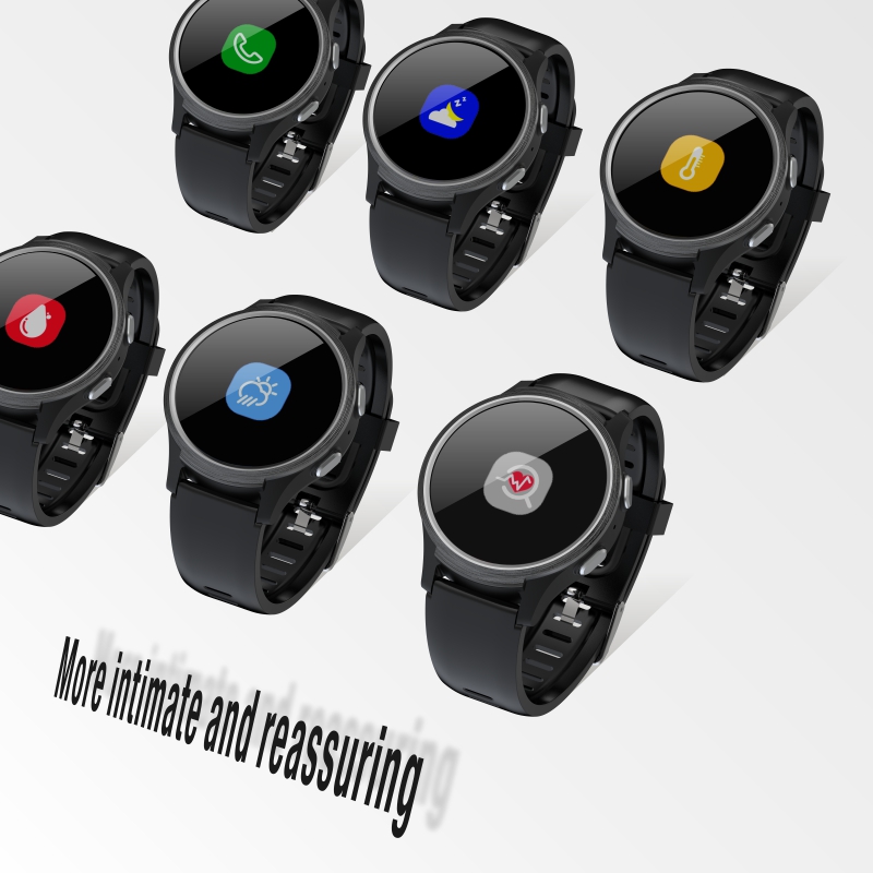 Jam Tangan Pintar 4G GPS Baru  - Fall Detection Watch ulasan dan harga