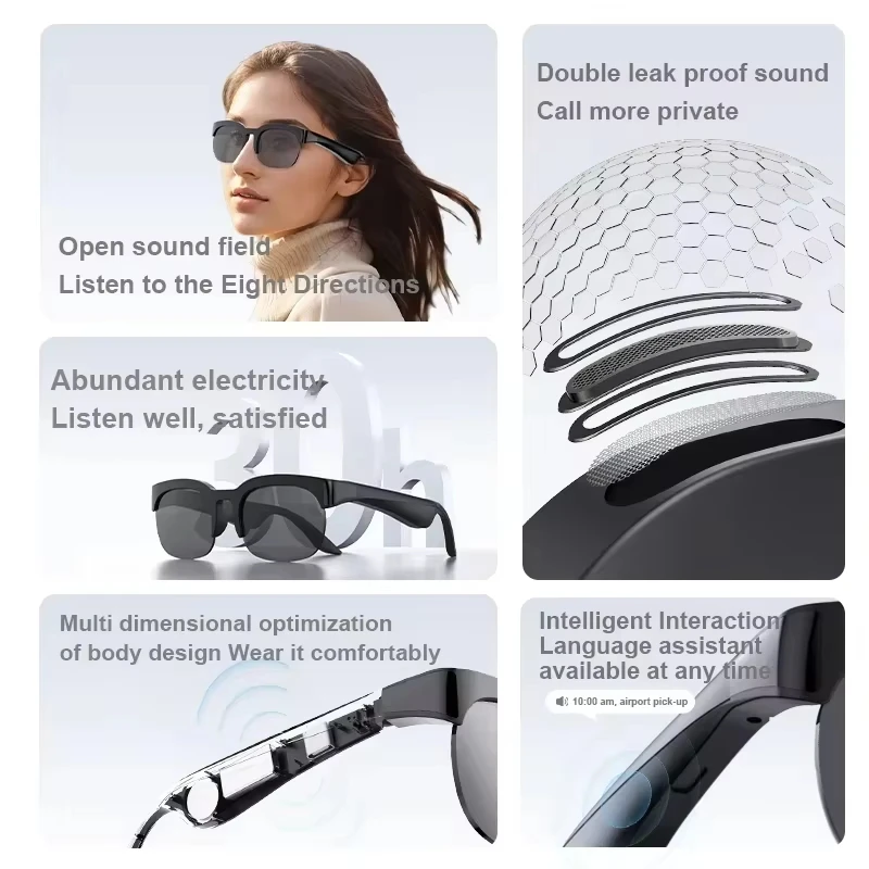 Kacamata Pintar AI Lenovo 1800 - Smart Glasses Lens ulasan dan harga