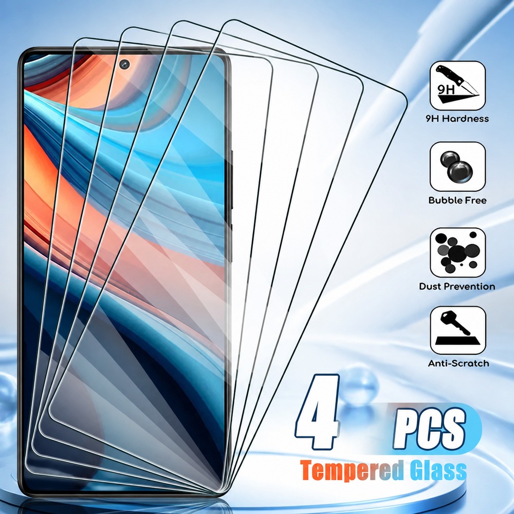 4 Buah Kaca Tempered Untuk Rea - Realme C67 ulasan dan harga